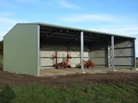 9 x 15 x 4.2 - 3 Bay Farm Hay + Machinery Shed - JE50  - Korumburra, South Gippsland