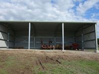 9 x 15 x 4.2 - 3 Bay Farm Hay + Machinery Shed - JE50  - Korumburra, South Gippsland