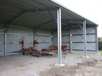 9 x 15 x 4.2 - 3 Bay Farm Hay + Machinery Shed - JE50  - Korumburra, South Gippsland