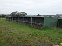 Animal Livestock Shed with Gates - Jumbunna Engineering