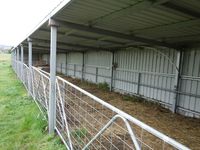 Animal Livestock Shed with Gates - Jumbunna Engineering