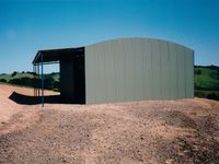 Curved Rood Shed - Jumbunna Engineering, Gippsland