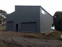 Custom Shed with Insulation, Foster - Jumbunna Engineering