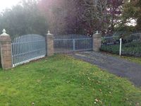 Driveway House Entrance Gates - Jumbunna Engineering