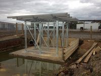 Flood Wash Tank Stand - Jumbunna Engineering