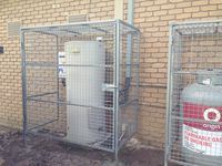 Gas Bottle Security Cage - Jumbunna Engineering