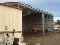 Industrial Shed Extension - Leongatha, Gippsland