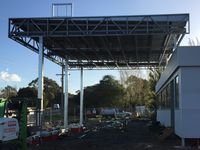 Service Station Canopy - Jumbunna Engineering