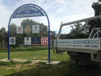 Sign Frame - Korumburra - Jumbunna Engineering